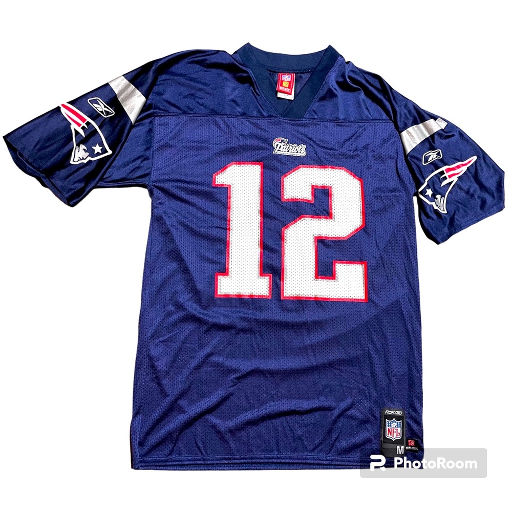 Vintage Tom Brady Reebok New England Patriots Men’s Jersey Size Medium